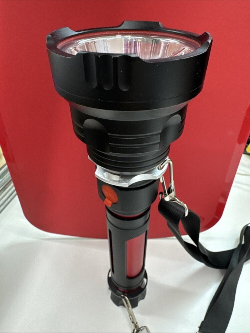 Q-Beam Stealth Defense High 1400 Lumens 1500 ft LED Flashlight Only Rechargeable - Picture 9 of 14
